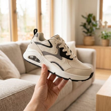 Skechers UNO GEN1 - COLOR SURGE Jongens Sneakers - Naturel