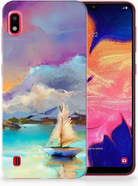 Back Cover voor Hoesje maken Samsung Galaxy A10 Boat