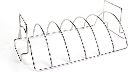 YAKINIKU Sparerib Rek - LARGE - 6 Stuks - RVS - Rib Rack Houder - Kamado Accessoire