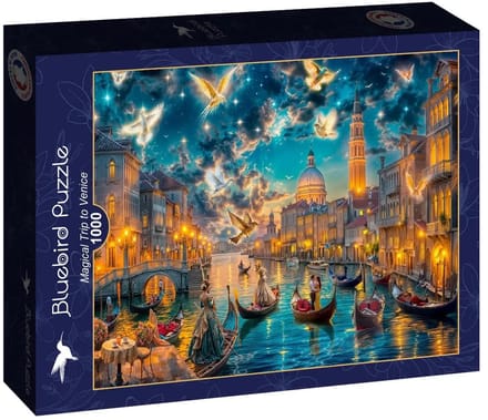 Magical Trip to Venice Puzzel 1000 Stukjes