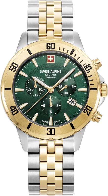Swiss Alpine Military Cruiser Chrono SAM7024.9144 mannen horloge