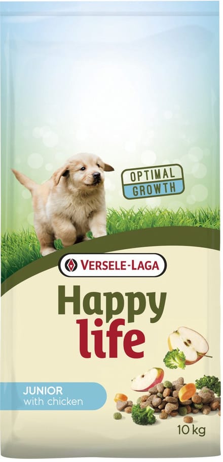 Happy Life Life Junior - Kip - Hondenvoer - 10 kg