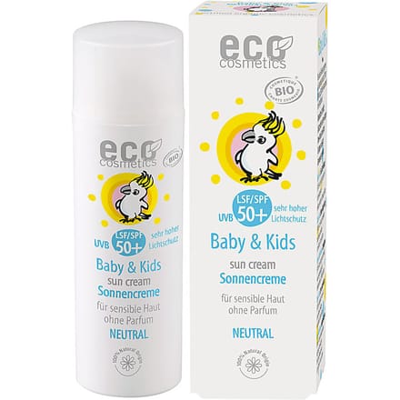 Eco Cosmetics Baby & Kind Zonnebrandcreme SPF50 Neutraal