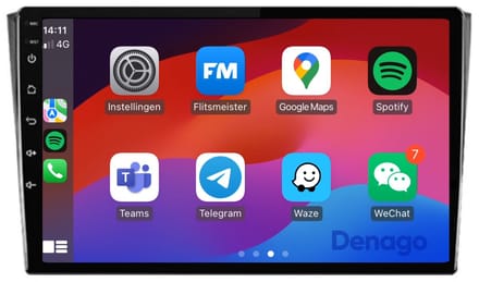 CarPlay autoradio geschikt voor Mazda CX-9 | 2007 t/m 2015 | Android 13 | Draadloos Apple CarPlay & Android Auto | 2GB + 32GB | QuadCore processor | Denago DNG-A201 | 2025 model | 2007 2008 2009 2010 2011 2012 2013 2014 2015 | Bluetooth & Wifi