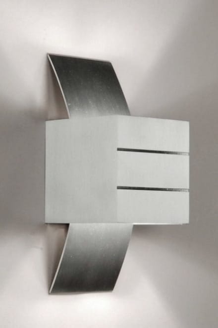 Lumidora Wandlamp 70181 - Voor binnen - LOUA - G9 - Aluminium - Metaal