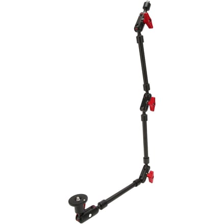 31in Verstelbare Articulerende Arm met 14in 38in Schroefdraad Articulerende Arm Camera Mount 360 Graden wit