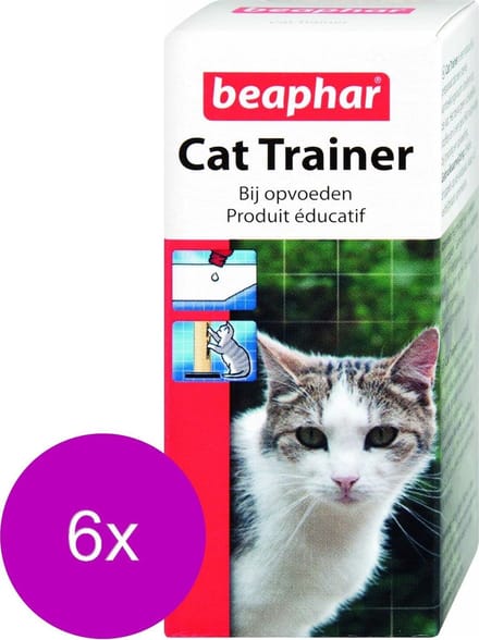 Beaphar Catty Trainer Lokstof - Kattenkruid - 6 x 10 ml