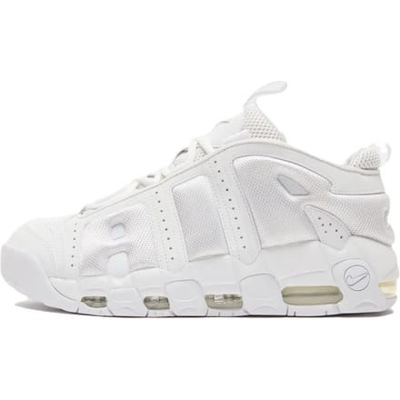 Nike Air More Uptempo Low Triple White Heren Sneakers FZ3055-100 38 white
