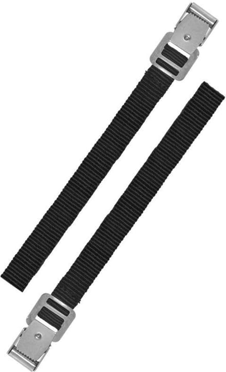 ProPlus Bindriemen met metalen gesp - 18 mm x 30 cm - zwart - set van 2