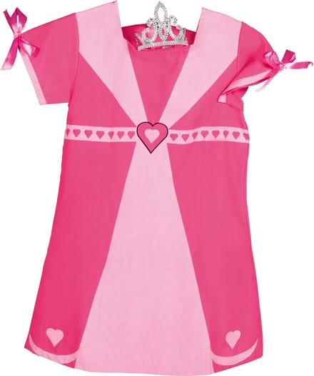 Verkleedkleding 2,5-6 jaar Prinses inclusief kroontje - Educo