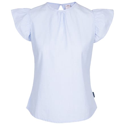 Trespass Dames Rhian Top (Marineblauw/Wit)