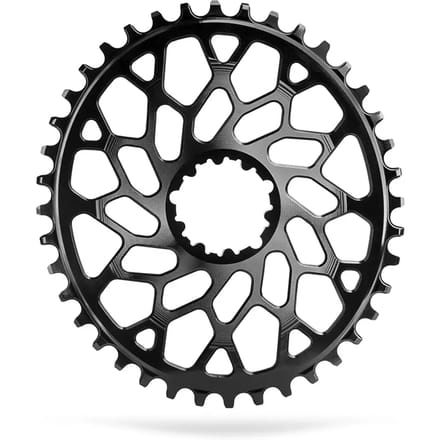 Ovaal aluminium dienblad Absolute Black Direct Mount CX SRAM 1 x 10/12 v 44 T