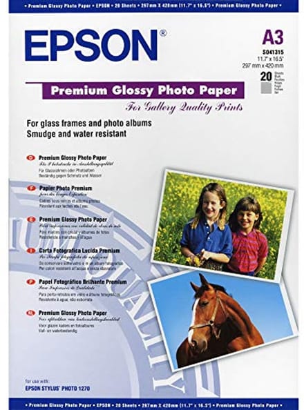 Fotopapier Premium Glanzend A3 - 20 Vellen