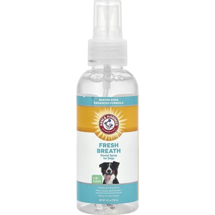 Arm & Hammer, Slechte Adem Eliminator, Hond Mondspray, Munt, 4 fl oz (118 ml) white