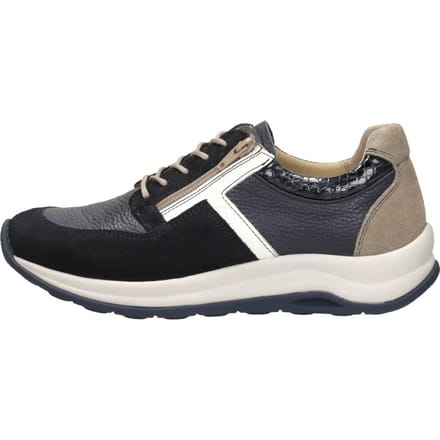 Wolky Comrie Veterschoenen Laag - Blauw - Maat 42