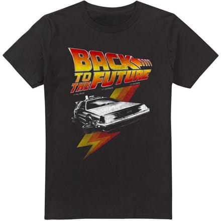 Back To The Future T-shirt - Retro - S tot 5XL - voor Mannen - zwart