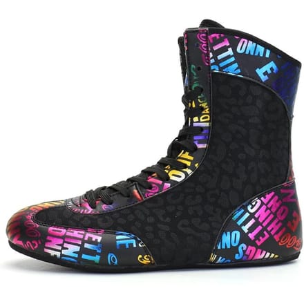 Professionele Worstelschoenen Heren Boksschoenen Maat 36-45 Luxe Worstelschoenen Antislip Worstelsneakers 43 black