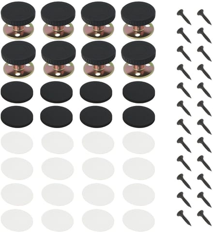 Dailygoods- Meubelvoeten Verstelbaar 28-40 mm - Meubelpoten Set van 8