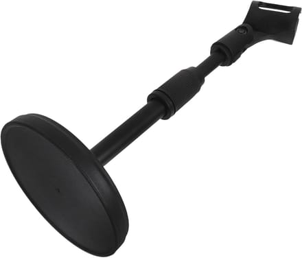 Microfoonstandaard Bureau - Microfoonhouder Tafel - Live Chats Opnames - Verstelbaar Flexibel - 360 mm Hoogte - Zwart