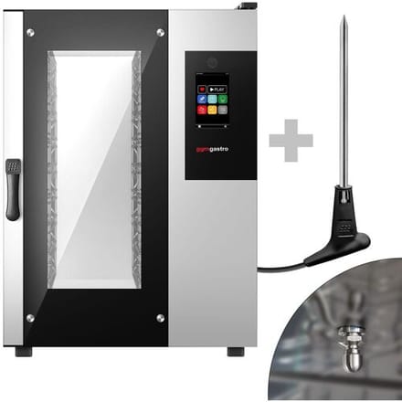 GGM Gastro Kombidämpfer - Touch - 10x GN 1/1 - inkl. Waschsystem & Temperaturfühler