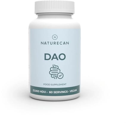 Naturecan DAO Supplement - 60 Capsules - Histamine Ondersteuning