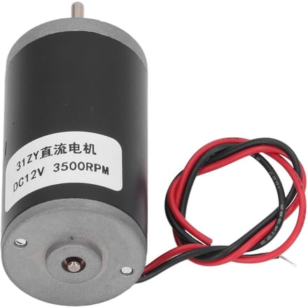 DC Motor 3500RPM Snelheid Regelbaar CW CCW DC Elektromotor voor Kachel Licht DC12V