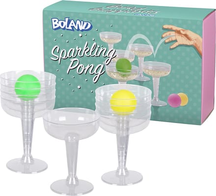 Boland - Drankspel Sparkling pong - Grappig & Fout