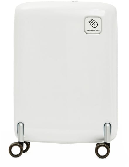 MANDARINA DUCK trolley accessoiretas Sky Duck Expandable Cabin Trolley Blanc wit 55cm