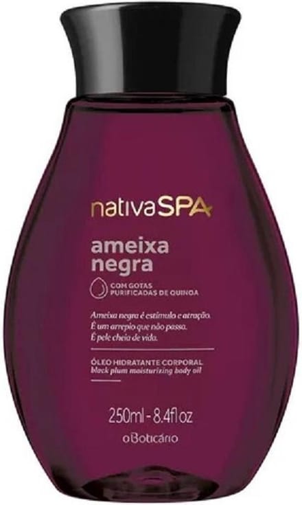 O Boticário NativaSPA Bodyolie van Zwarte Pruimen extract 200ml
