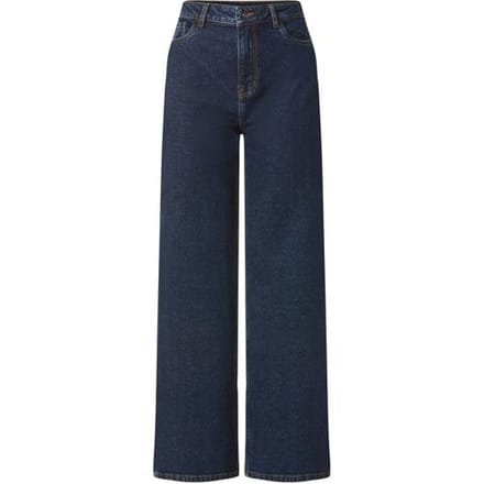 ESMARA Dames jeans - Wide leg (Donkerblauw, 36)