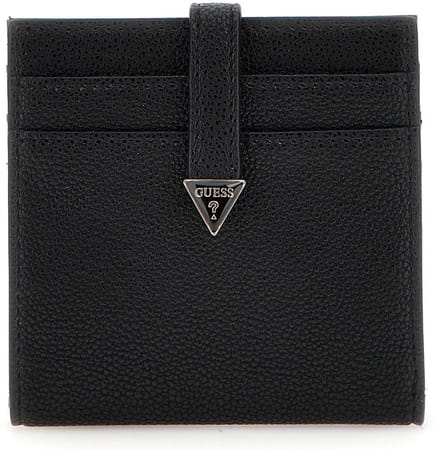 Guess Eco Ali SLG TAB Card Case Dames Portemonnee - Zwart