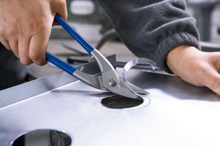 Professionele Tijscharen Set 250mm voor Metaal en Plaatwerk