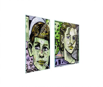 TMK ArtDeko - Snijplank - 75x52 cm - Kinderen - Glasplaat