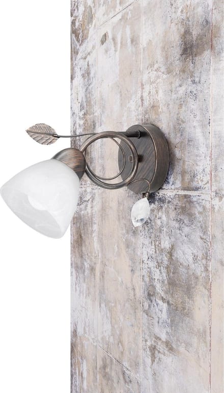 Wandlamp Trio Leuchten Traditio - Roestkleur