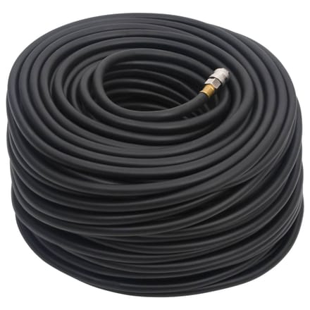 vidaXL - Luchtslang - hybride - 0,6'' - 20 - m - rubber - en - PVC - zwart