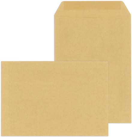 mailmedia enveloppen e4 gegomd zonder venster bruin