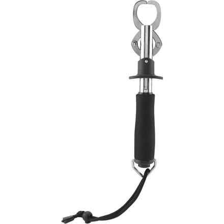 Pince à lèvre de poisson en acier inoxydable Outil de préhension Accessoires d'équipement de pêche gray