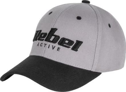 Rebel Active - Lichtgrijze Baseballcap - Maat S - Katoen