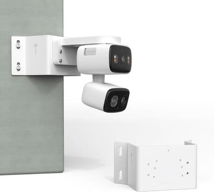 Camera Hoekbeugel - Bevestiging Beveiliging - Veilige Montage - 90 Graden Hoek - Wit