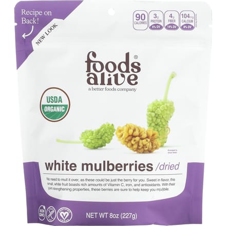 Biologische Witte Moerbei, 227G(8 oz) beige