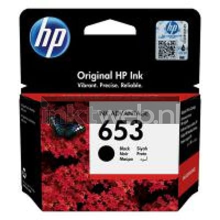 HP 653 zwart (Origineel)