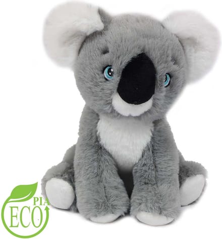 PIA Soft Toys - Pluche Knuffeldier Koala ECO- 21 cm: 100% Ecologisch, 100% Lief
