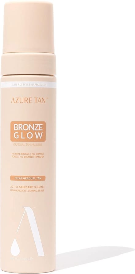 Gradual Tan Mousse BRONZE GLOW 200ml, Azure Tan