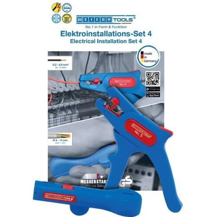 WEICON TOOLS No 5 + No 13 10039678 Striptang Incl. kabelontmanteling 0.2 tot 6.0 mm²