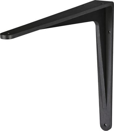 Plankdrager Aluminium zwart