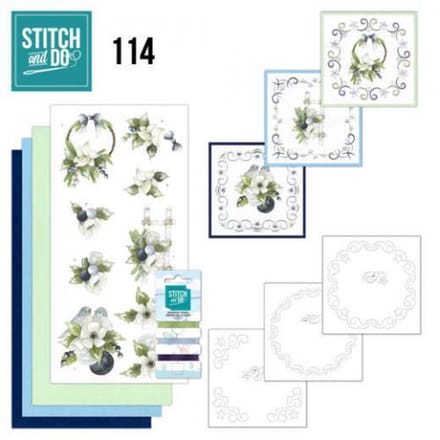 Stitch and Do 114 Blueberry Christmas
