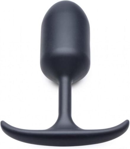 Heavy Hitters - Siliconen Buttplug met Metalen Gewicht - 4 maten S