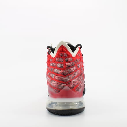 Nike Lebron XVII Rood Textiel Heren Trainers BQ3177 601