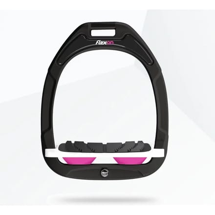 Verstelbare stijgbeugels Grip Groen/Wit/Roze Flex-On Green Composite