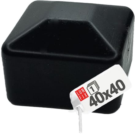 Buiskap - 40x40mm - 1 stuk - paalafdekking - buiscap